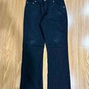 Levi's Black Bootcut Jeans for Men